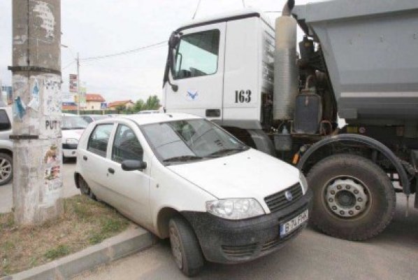 Pietoni cu fizic atrăgător, motiv de accident